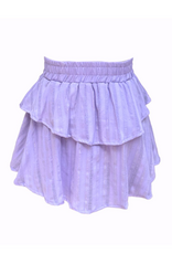 Pleat Parker Skort Purple/Gold