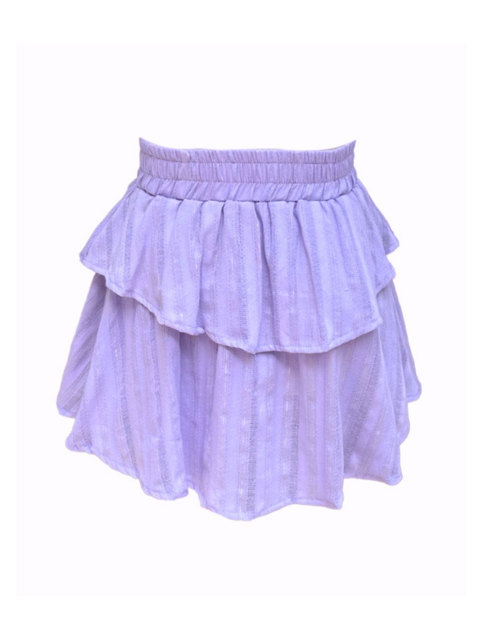 Pleat Parker Skort Purple/Gold