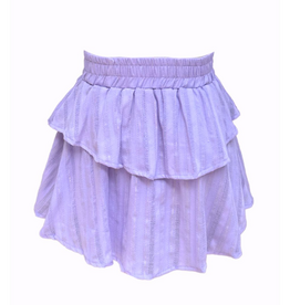 Pleat Parker Skort Purple/Gold