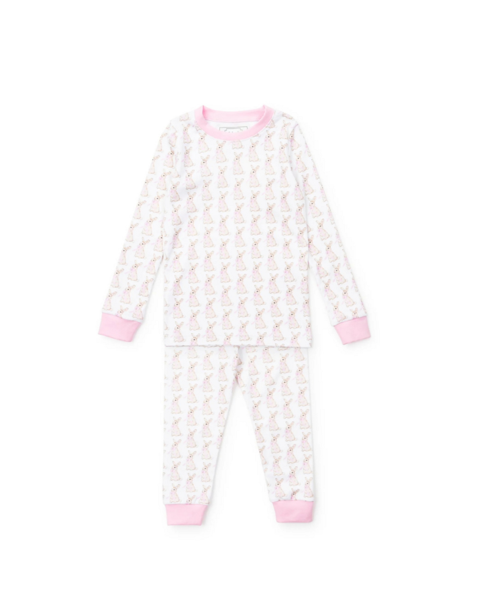 Lila + Hayes Pink Easter Bunnies PJ Set
