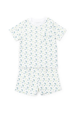 Lila + Hayes Charles Short Set, Jumping Trout