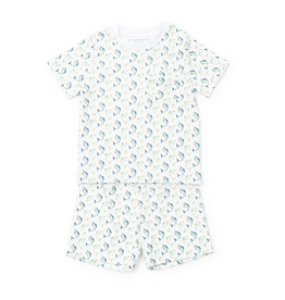 Lila + Hayes Charles Short Set, Jumping Trout
