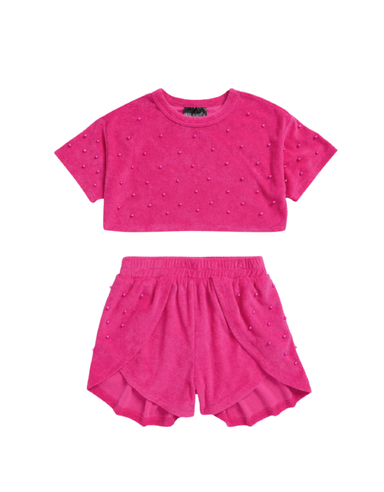 Ava & Yelly Fucshia  2 pc Swim Coverup