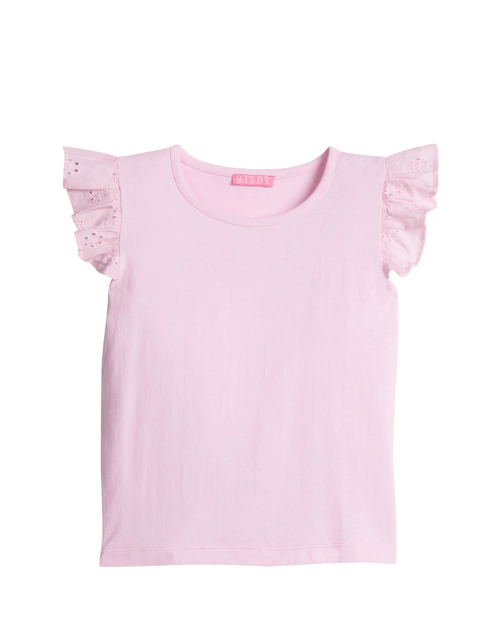 Bisby Pink Eyelet Tank