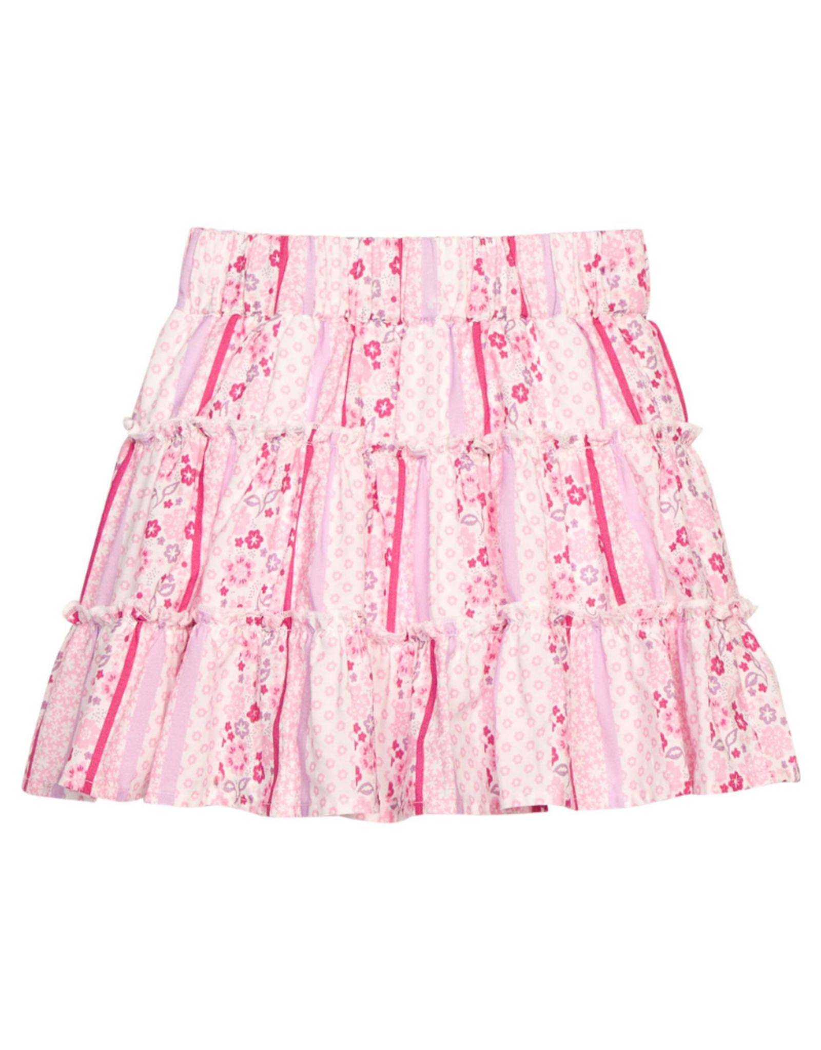 Bisby Natalie Skort, Sconset Floral Stripe