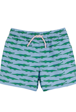 The Beaufort Bonnet Company Tortola Swim Trunks, See Ya Later Alligator