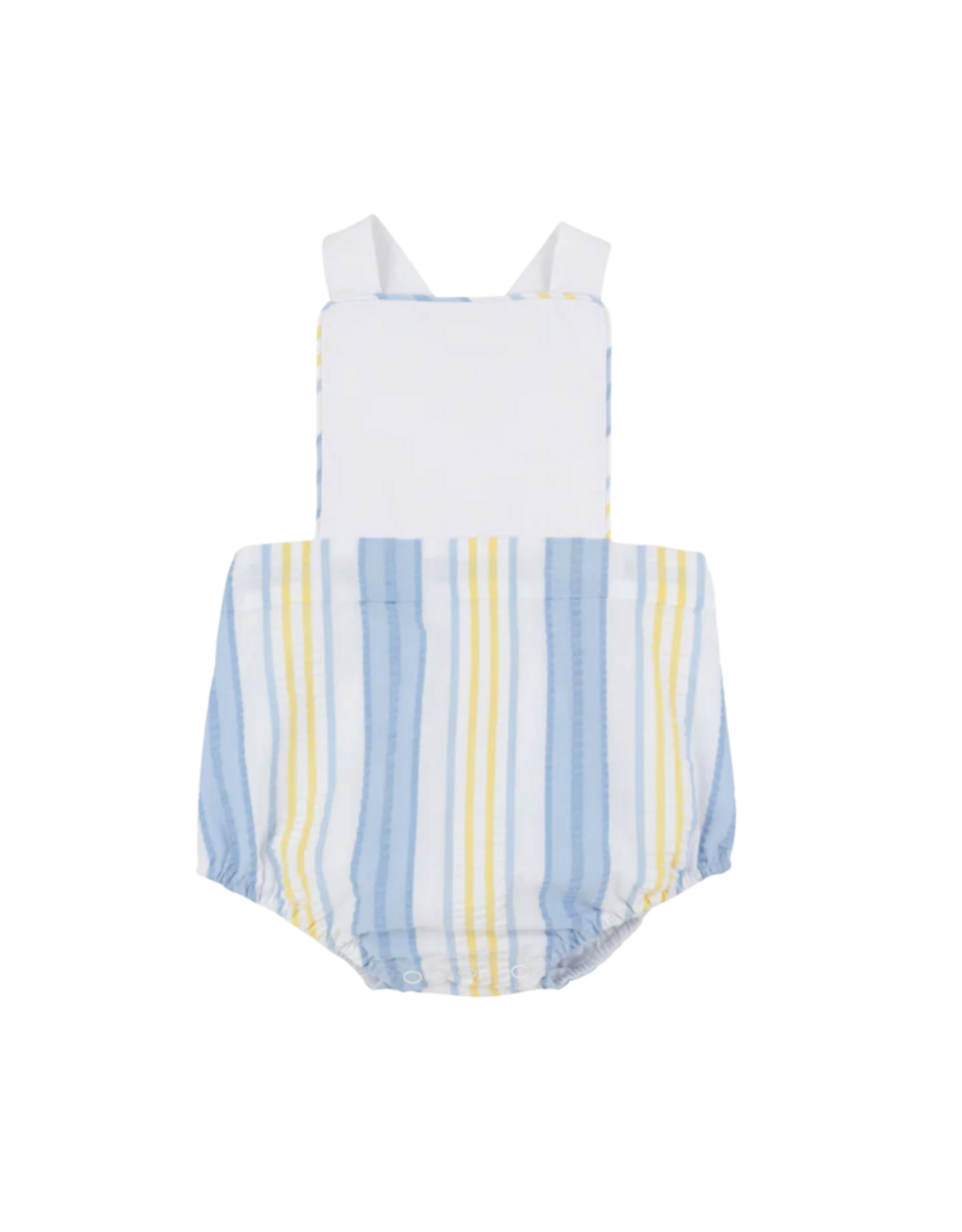 The Beaufort Bonnet Company Sayre Sunsuit, SoBro Seersucker