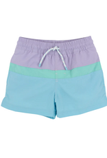 The Beaufort Bonnet Company Country Club Colorblock Trunk, Lavender & Turks Teal