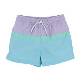 The Beaufort Bonnet Company Country Club Colorblock Trunk, Lavender & Turks Teal