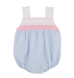 The Beaufort Bonnet Company Babs Bubble, Breakers Blue Seersucker