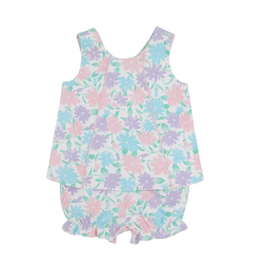 The Beaufort Bonnet Company Bettye Pima Bloomer Set, Glastonbury Blooms