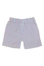 Zuccini Leo Patriotic Stripe Searsucker Shorts