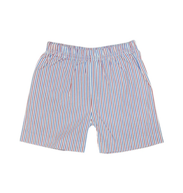 Zuccini Leo Patriotic Stripe Searsucker Shorts