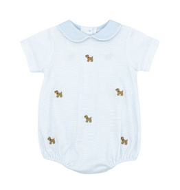 Zuccini Peter Puppy Bubble, Lt Blue Stripe Knit