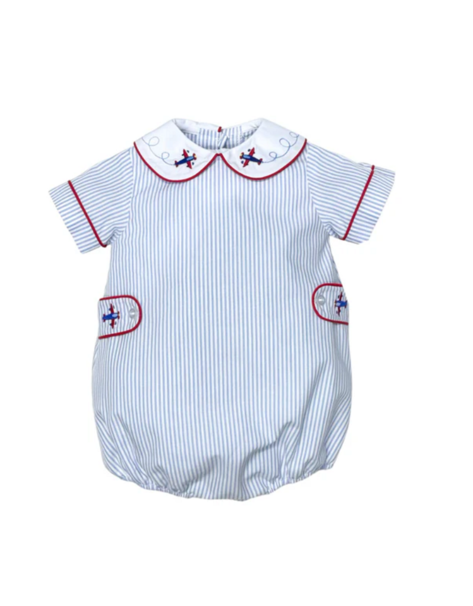 Zuccini Peter Airplane Bubble, Lt Blue Stripe