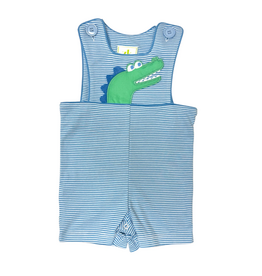 Zuccini Bradley Crocodile Jon Jon, Periwinkle Stripe Knit