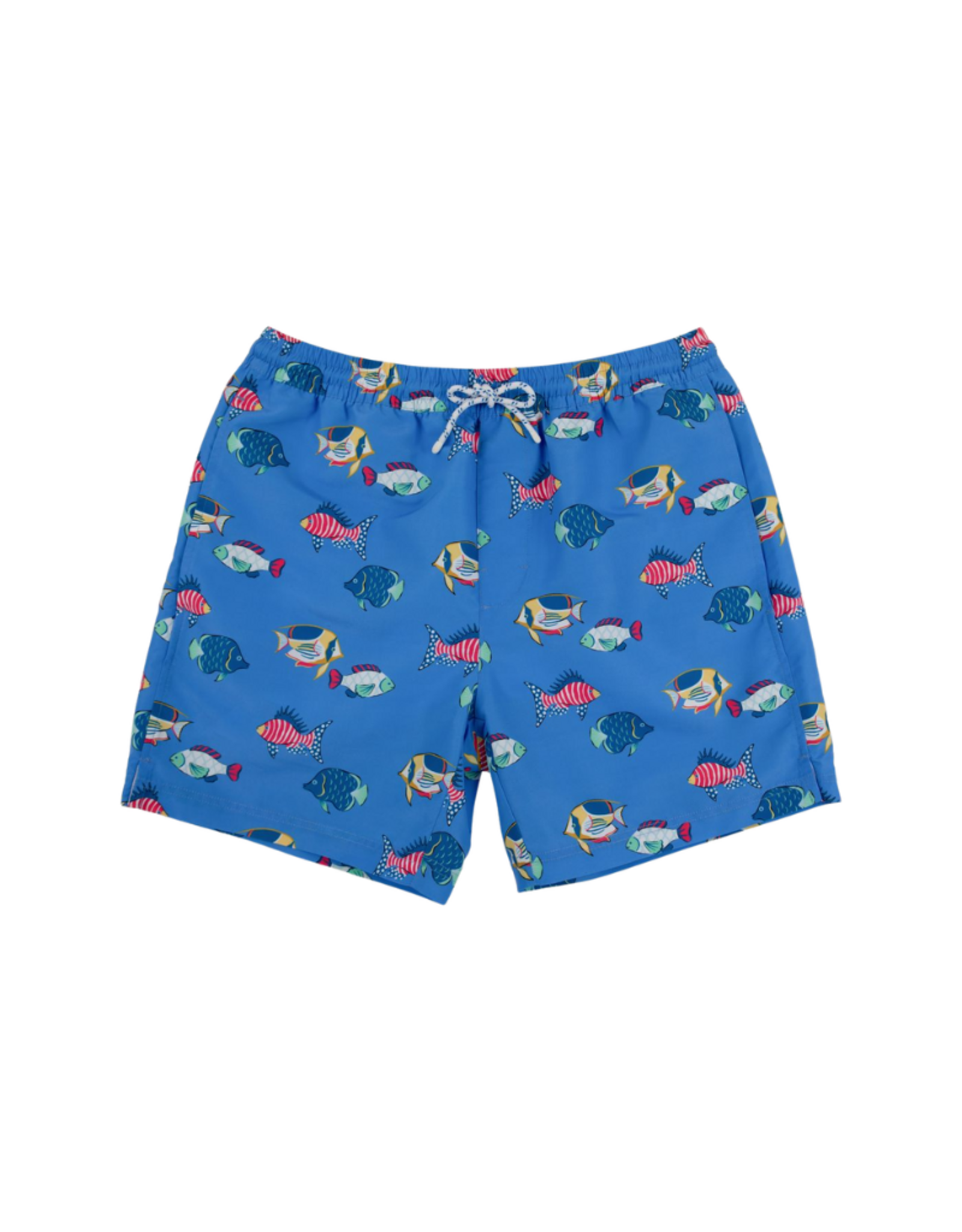 The Beaufort Bonnet Company Tortola Swim Trunks, Here Fishy Fishy