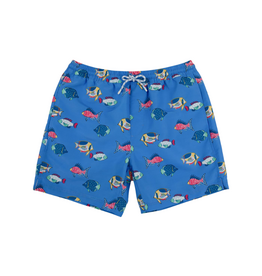 The Beaufort Bonnet Company Tortola Swim Trunks, Here Fishy Fishy
