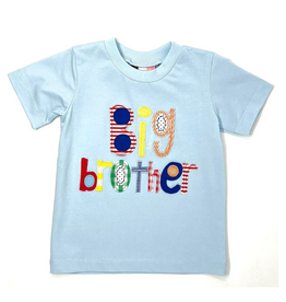 Banana Split Big Brother Applique T-Shirt