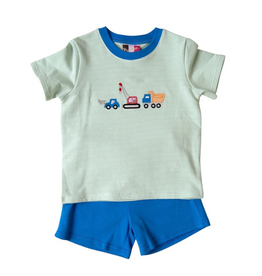 Banana Split Construction Short Set