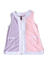 Banana Split Colorblock Terry Coverup