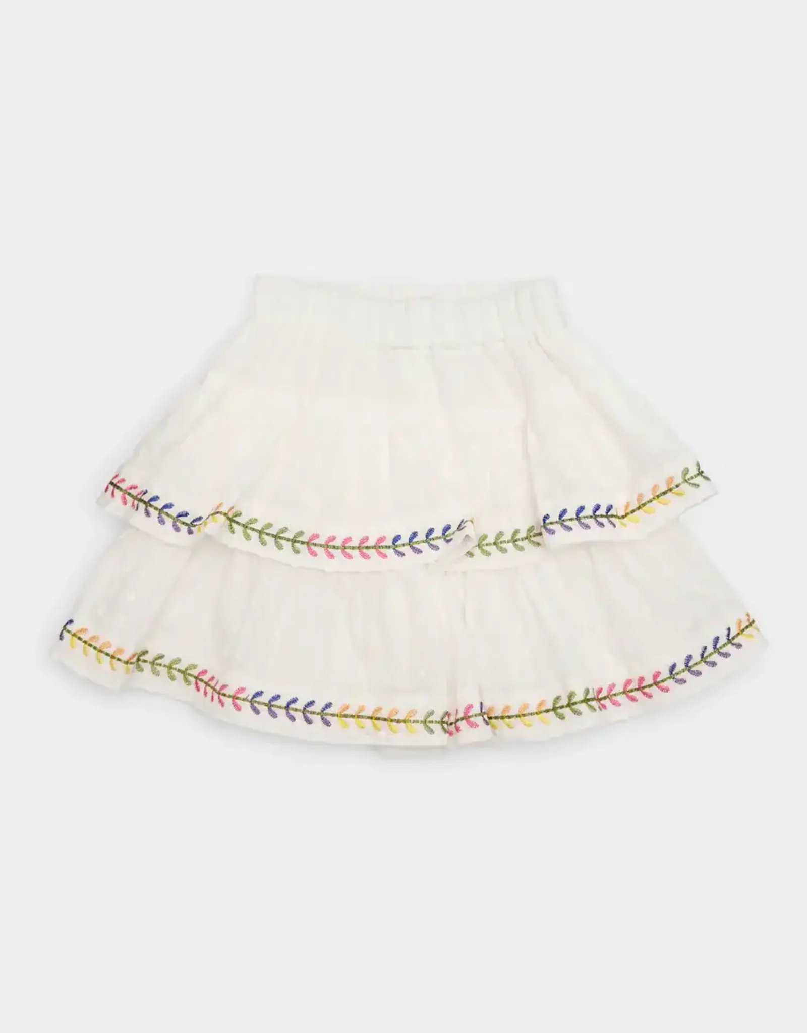 Joyous and Free Del Mar Skort, White Swiss Dot