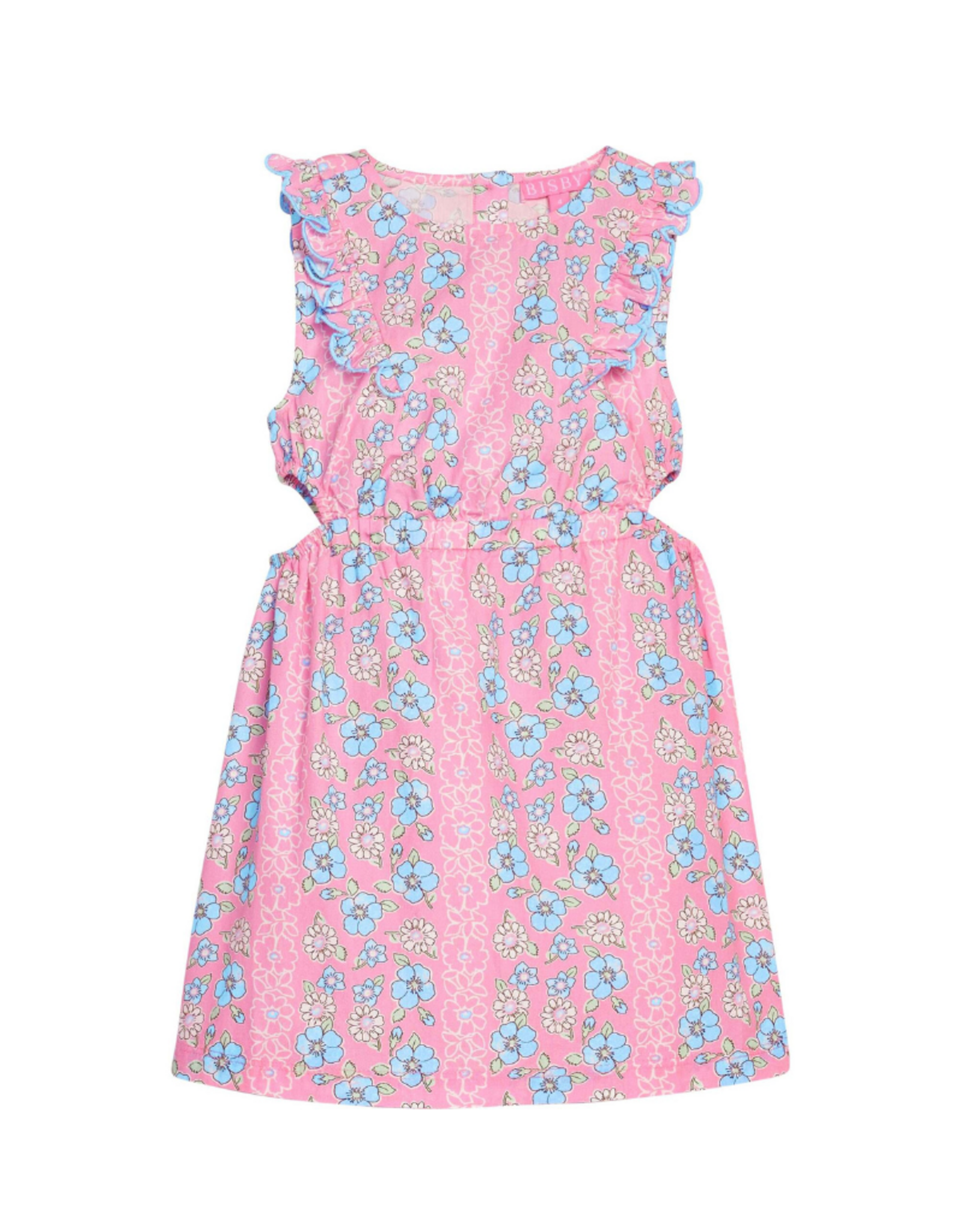 Bisby Cutout Dress, Spring Marguerite Floral