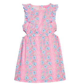 Bisby Cutout Dress, Spring Marguerite Floral