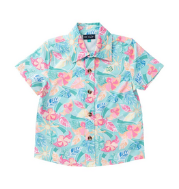 Prodoh SS Button Down, Palm Paradise