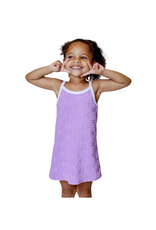 Design History Lavender Floral Terry Dress