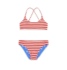 Feather4Arrow Waverly Reversible Bikini True Red