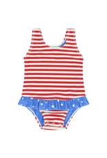Feather4Arrow Sun Babe One Piece True Red