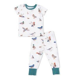 Angel Dear Ducks Short Sleeve Loungewear Set