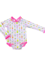 James and Lottie Leighton One Piece, Rash Guard Set