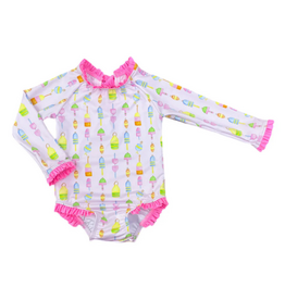 James and Lottie Leighton One Piece, Rash Guard Set