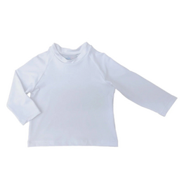 James and Lottie Sammy Rash Guard In White