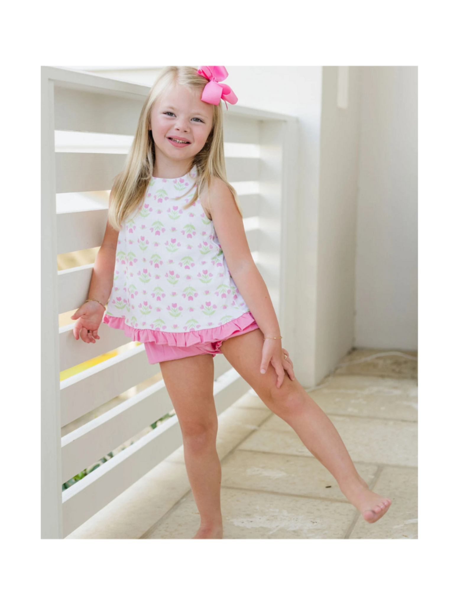 James and Lottie Poppy Bloomer Set, Tulips