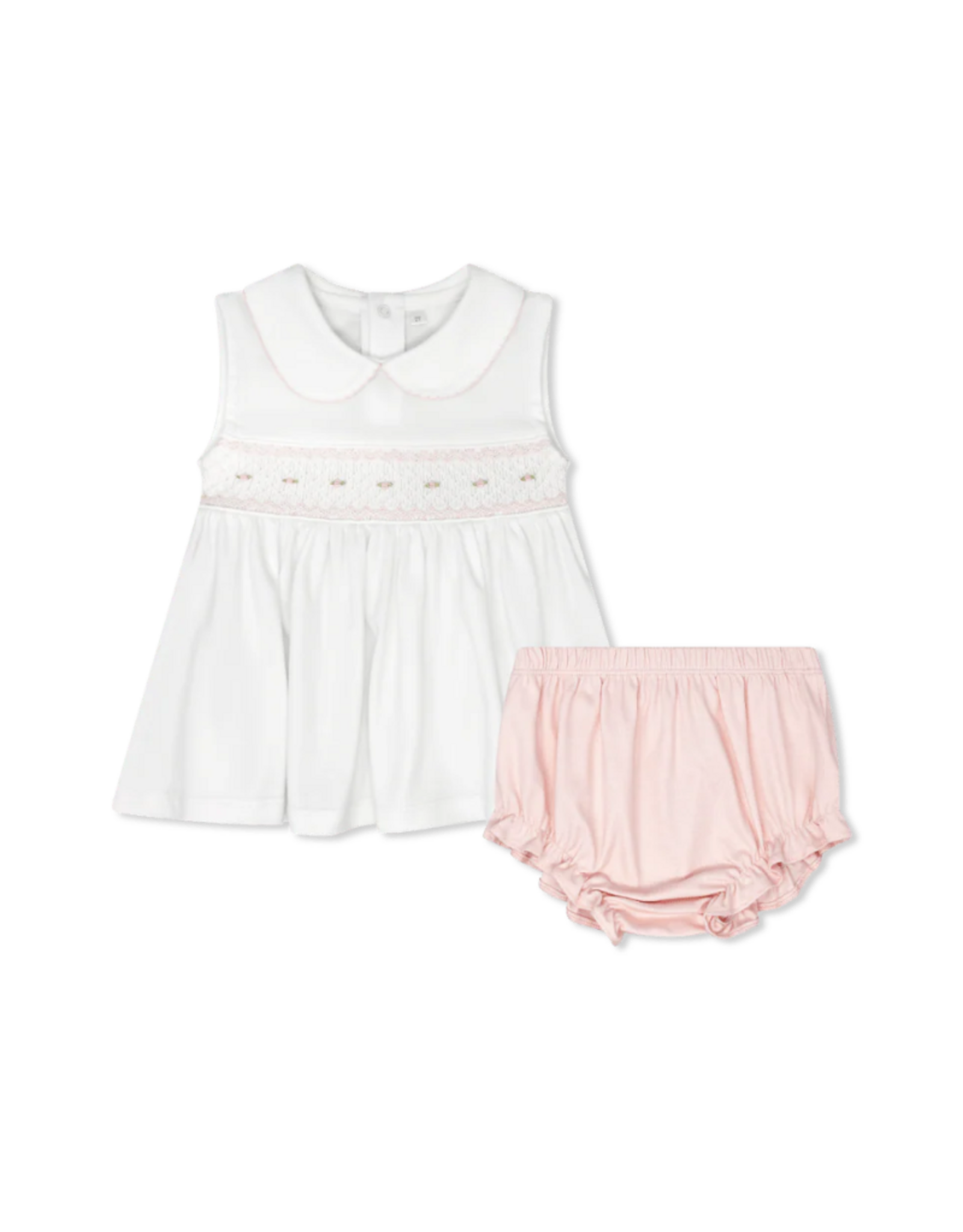 LullabySet Rose Diaper Set, Palmer Pink Flowers