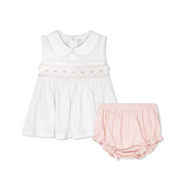 LullabySet Rose Diaper Set, Palmer Pink Flowers