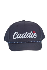 Caddie Caddie Performance Rope Hat, Navy/White