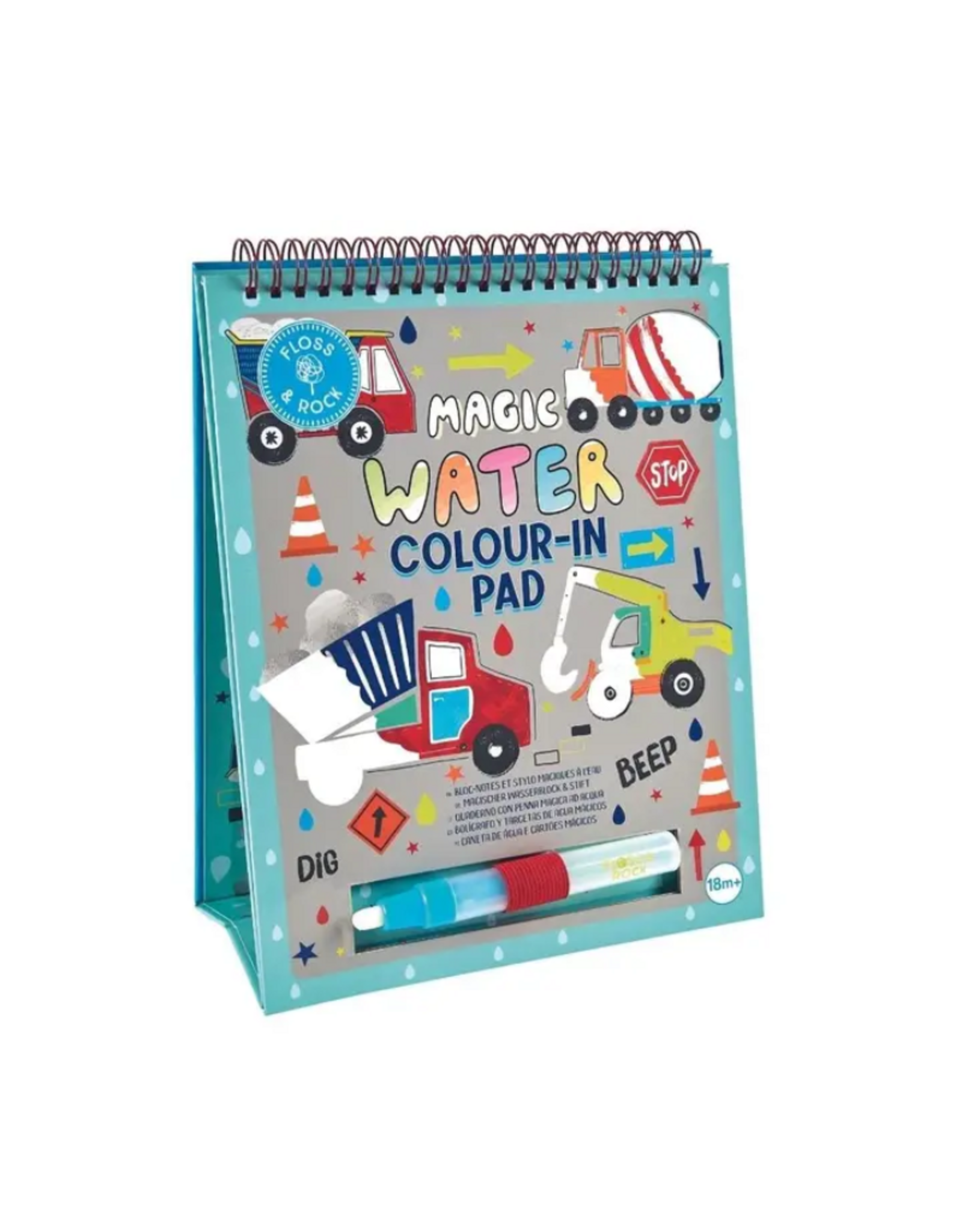 Floss & Rock Water Flip Pad, Construction