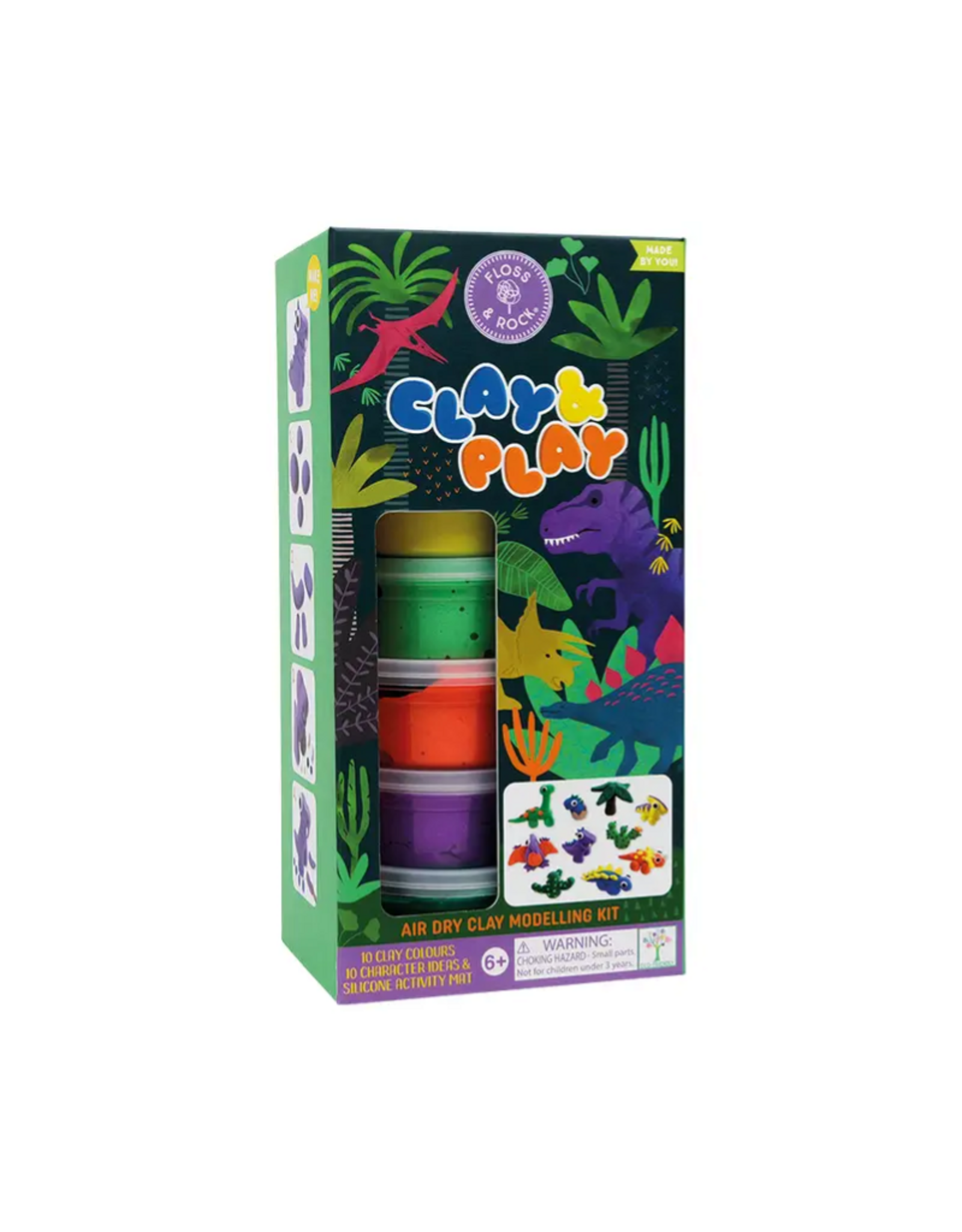 Floss & Rock Clay N Play, Dino