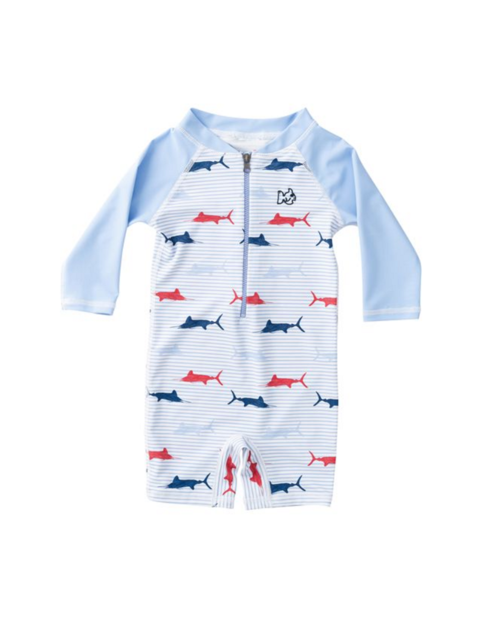 Prodoh Lil Reef Baby Rashguard Swim, Windsurfer Fish