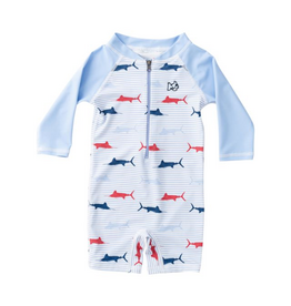 Prodoh Lil Reef Baby Rashguard Swim, Windsurfer Fish