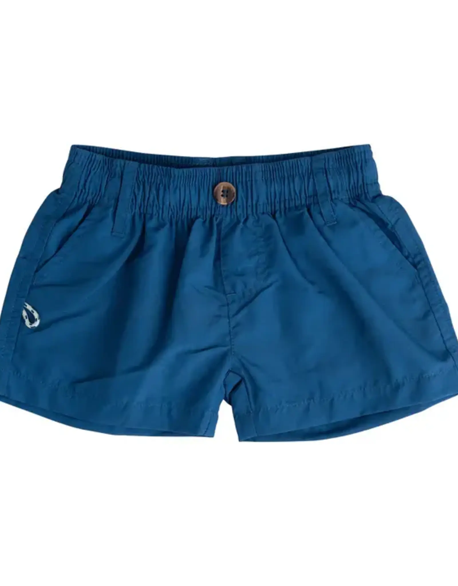 Prodoh Outrigger Performance Shorts, Navy Peony