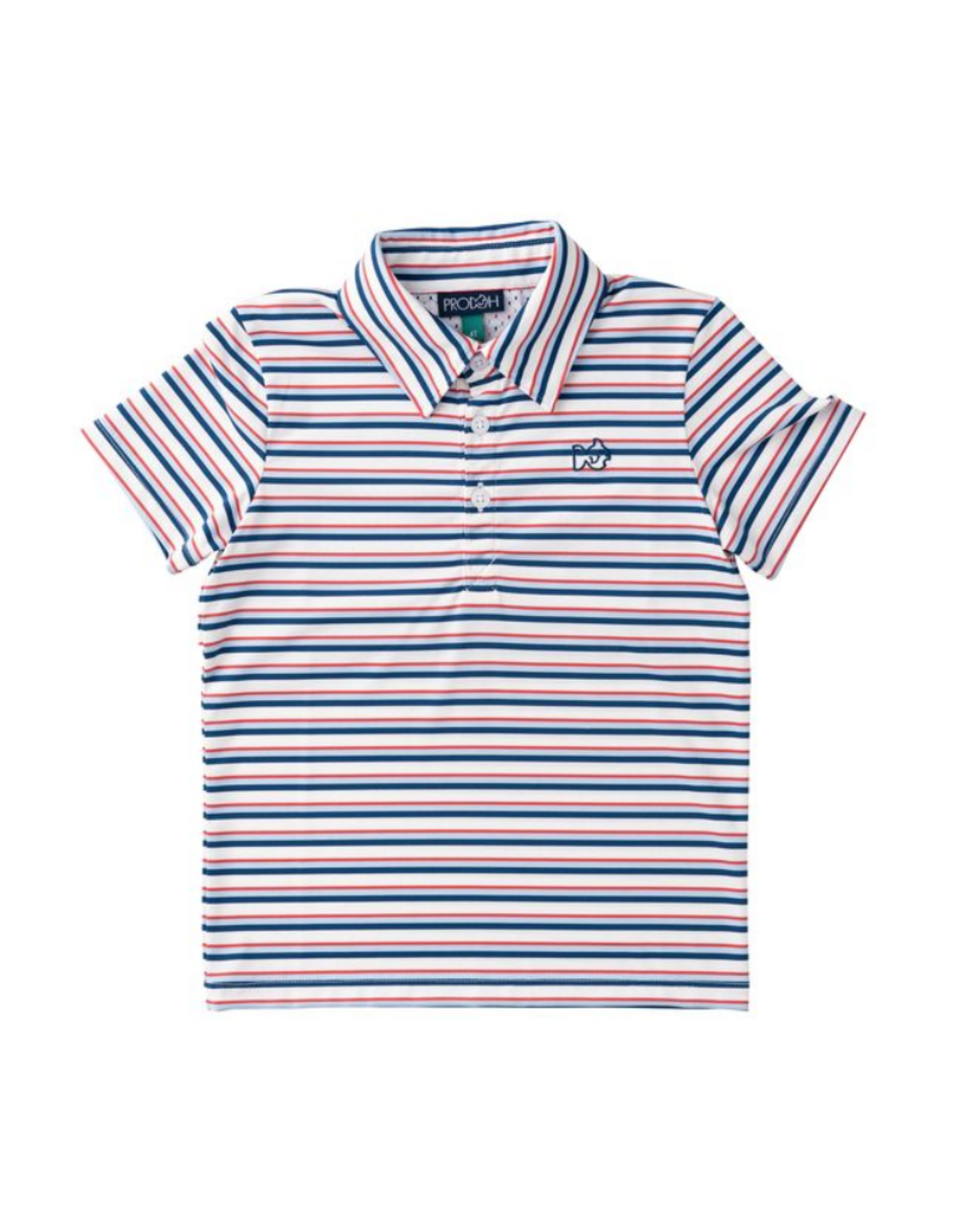Prodoh SS Performance Polo, Independence Day Stripe