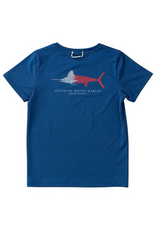Prodoh SS Performance T-shirt, Navy Peony Marlin