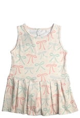 Honesty Bow Pleated Dress