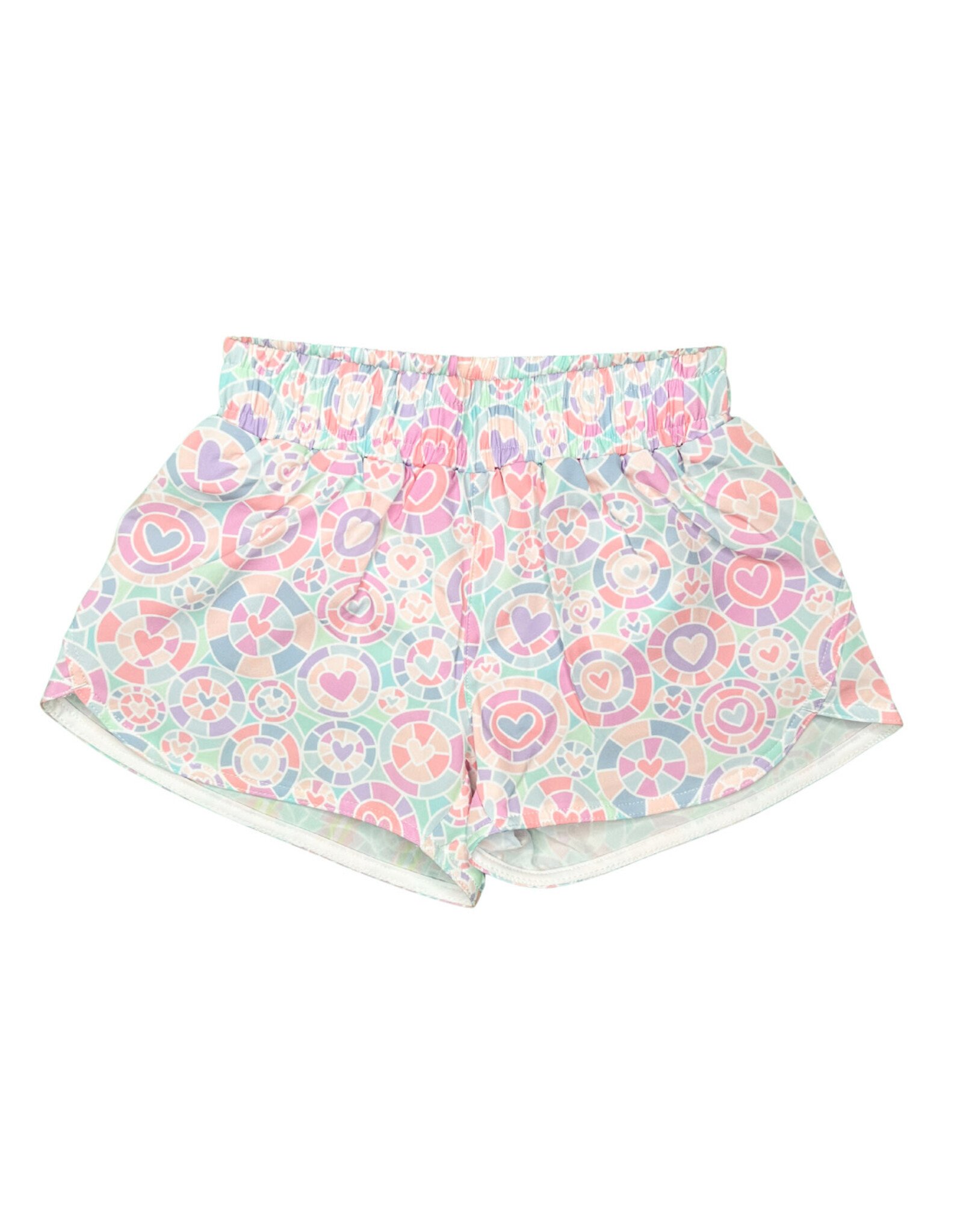 Honesty Kalidescope Heart Shorts