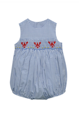 Baby Sen Francis Smocked Bishop Bubble, Crawfish